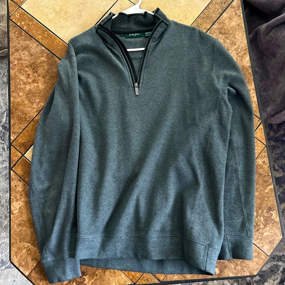 Bobby Jones Large Pima Cotton Quarter Zip